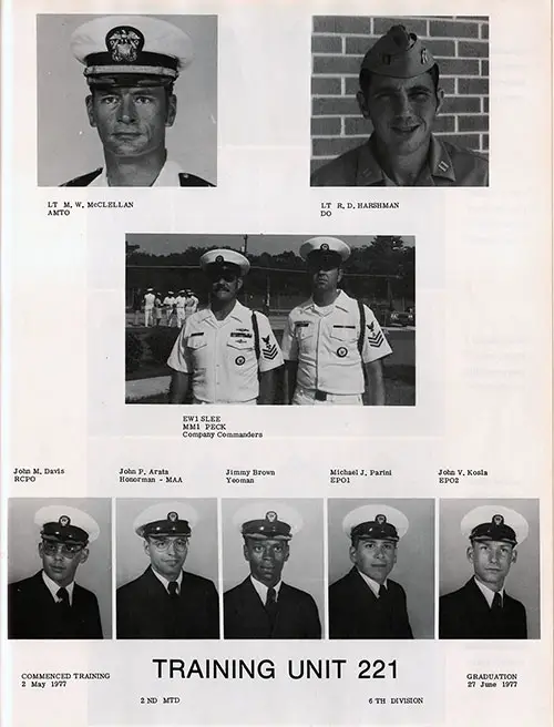 Company 77-221 Recruits, Page 1