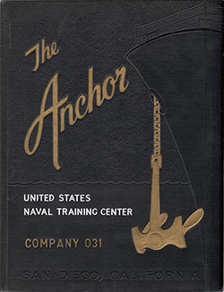 Front Cover, Navy Boot Camp Yearbook 1955 Company 031