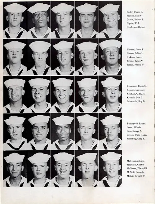 Recruits, Page 2, Navy Boot Camp Yearbook 1955 Company 031