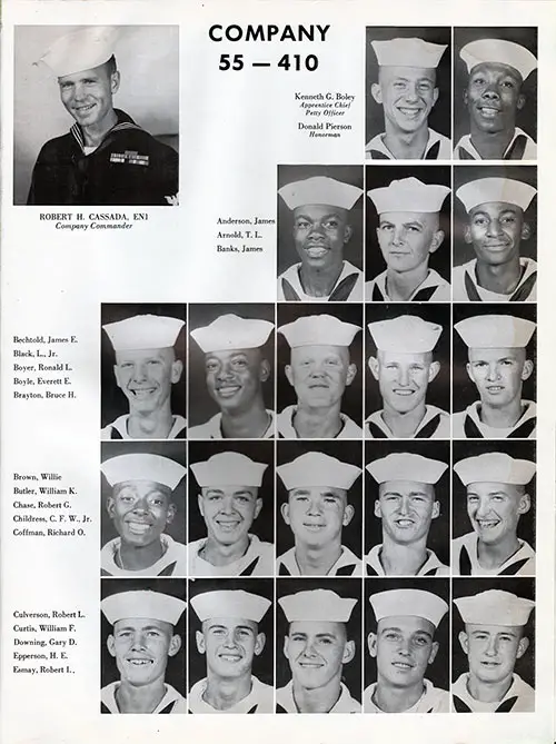 Company 55-410 Recruits, Page 1