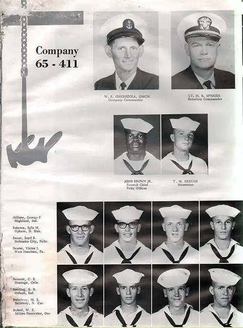 Company 65-411 Recruits, Page 1