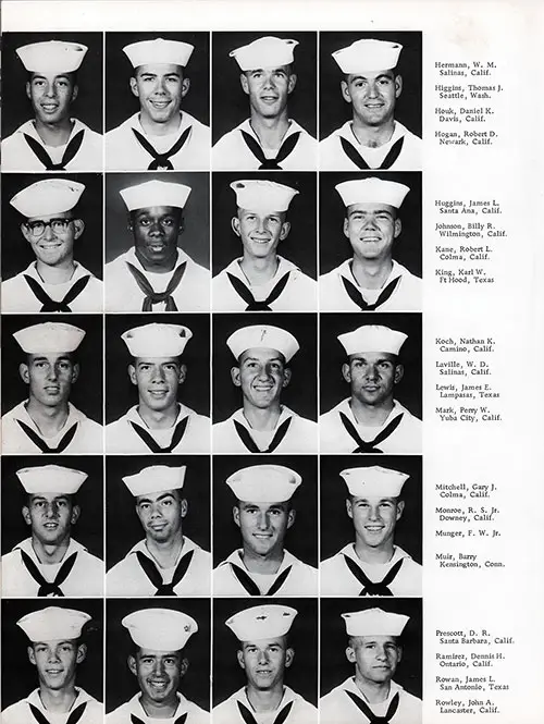 Company 65-472 San Diego NTC Recruits, Page 4.