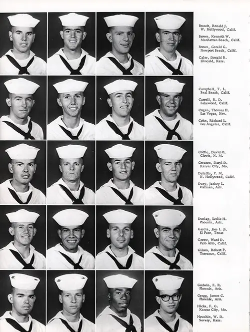 Company 65-596 San Diego NTC Recruits, Page 2.