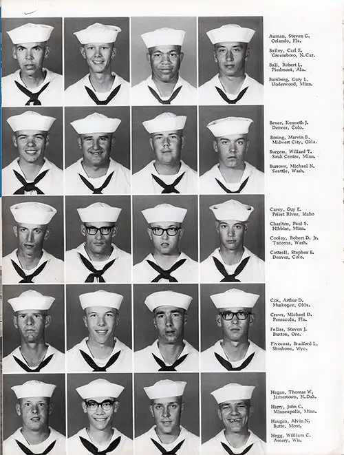 Company 68-182 San Diego NTC Recruits, Page 2.