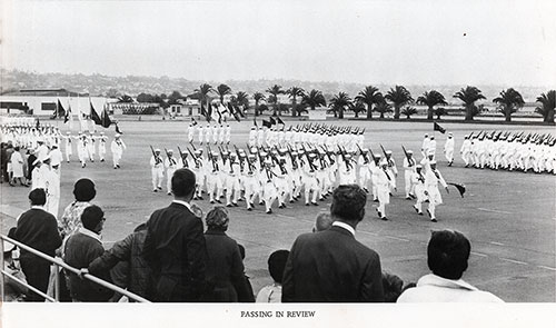 Company 68-182 San Diego NTC Passing in Review.