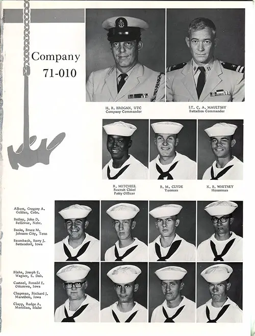 Company 71-010 Recruits, Page 1