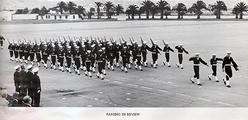Company 72-318 Recruits Passing in Review
