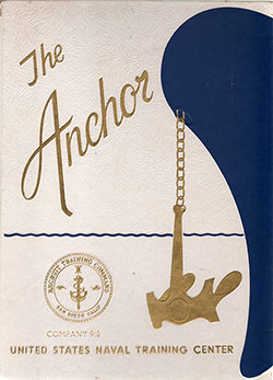 Navy Boot Camp Book 1975 Company 918 The Anchor