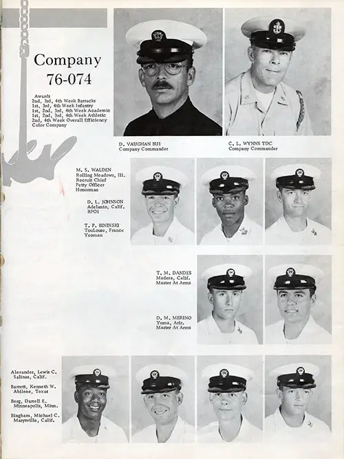 Company 76-074 Recruits, Page 1