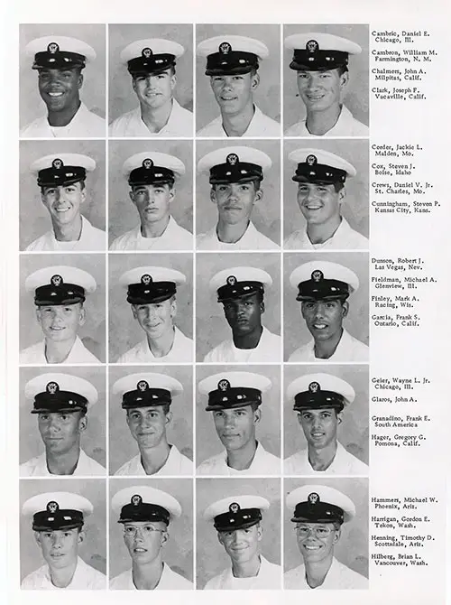 Company 76-175 San Diego NTC Recruits, Page 2.