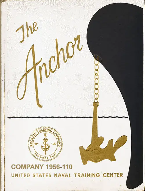Front Cover, Navy Boot Camp Book 1978 Company 031 The Anchor