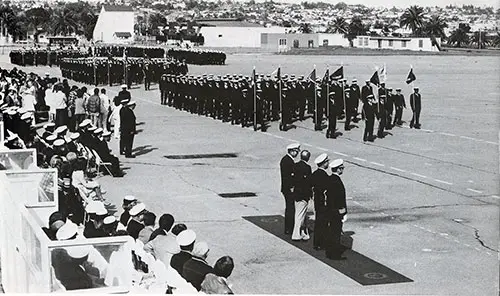 Company 78-031 Recruits Passing in Review