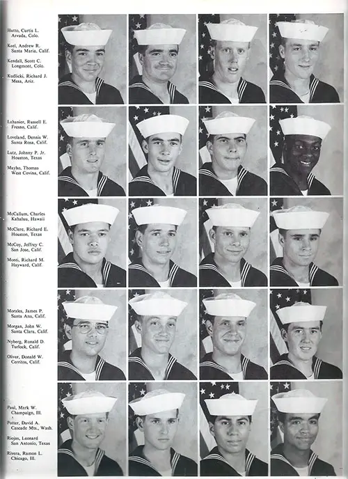 Company 81-012 San Diego NTC Recruits, Page 3.