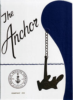 Front Cover, The Anchor 1989 Company 253, Navy Boot Camp Yearbook.
