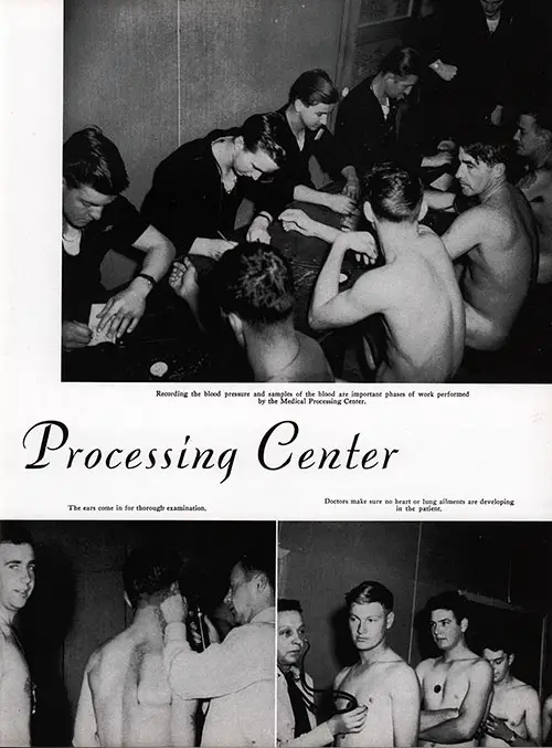 Medical Processing Center at the US Naval Training and Distribution Center, Part 2.