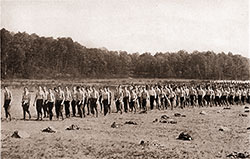 Physical Training of Army Recruits - After the Setting-Up Drill.