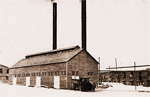 Heating Plant at Camp Devens.