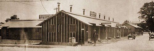 Another View of Division Headquarters. Pictorial Souvenir of Camp Zachary Taylor, 1928.