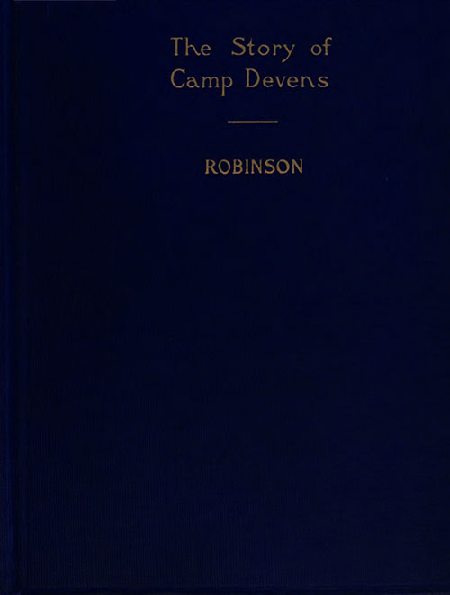 Front Cover, Forging the Sword: The Story of Camp Devens, 1920.