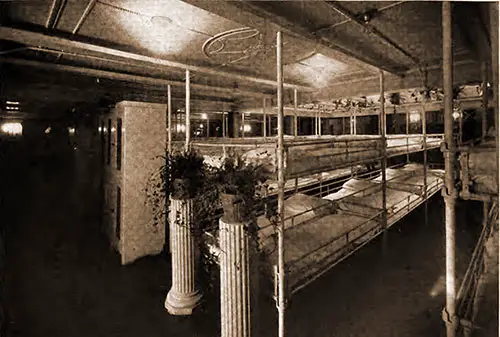 Typical Troop Hospital Installed on the Transport SS Imperator.