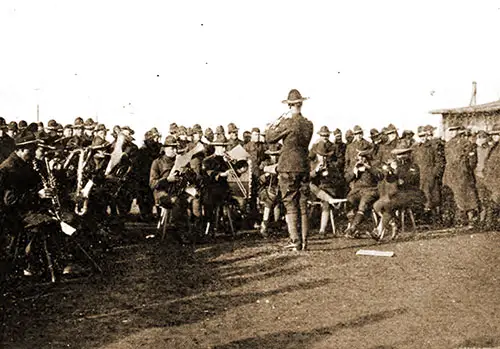 The YMCA Band, American Prisoners of War, Rastatt.