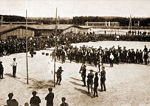 In the Prison Camp Compound, Münster II.