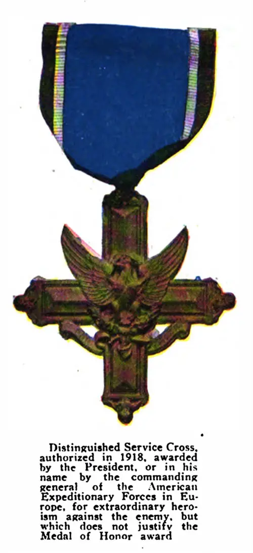 Distinguished Service Cross.