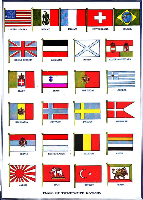 Flags of Twenty-Five Nations.