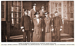 A Group at Opening of Hostess House, Hampton Roads Naval Base.