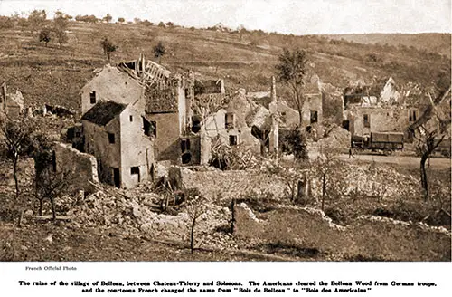 The Ruins of the Village of Bellona, between Chateau-Thierry and Soissons.