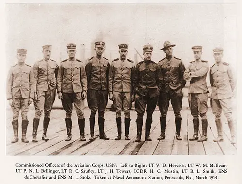 Commissioned Officers of the Aviation Corps, USN