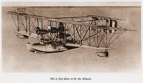 NC-4, First Plane to Fly the Atlantic.
