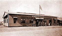 A Typical A. L. A. Camp Library.