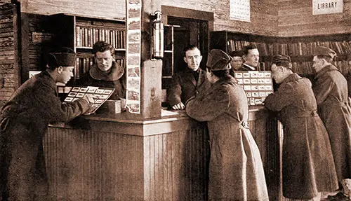 Branch Library in a Knights of Columbus Building.