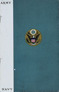 Front Cover, Army/Navy Recruitment Guide for World War I, Prudential Insurance Agency, 1917.