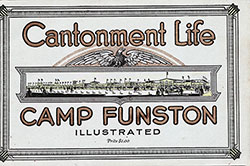 GGA Image ID # 19cdb4c4f9 Front Cover, Camp Funston Illustrated, A Brochure About Cantonment Life, 1918.