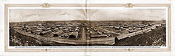 Panoramic View of Camp Funston at Fort Riley, Kansas, 1918.