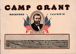 GGA Image ID # 1a144c60cf Troops on review ground listening to address by Governor Lowden. Camp Grant Pictorial Brochure, 1917.