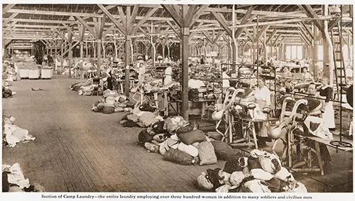 Section of Camp Laundry.