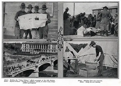 Camp Dodge Photographs, Series 15 - 1917.