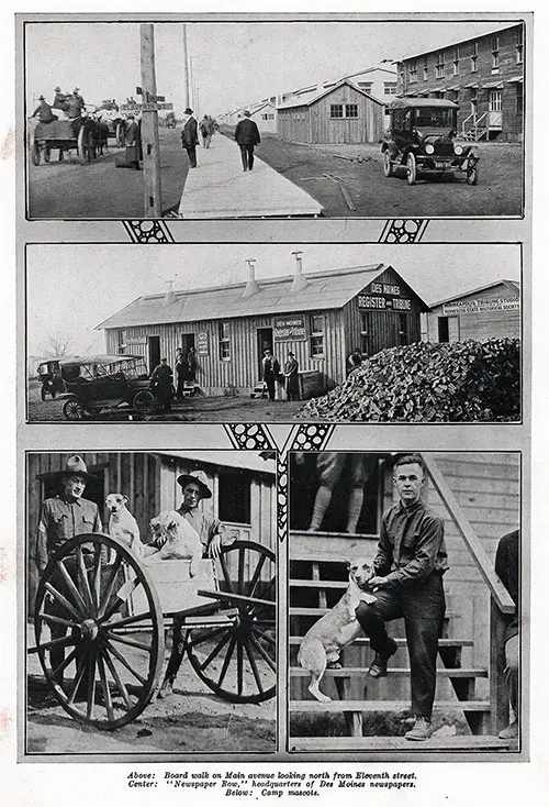 Camp Dodge Photographs, Series 27 - 1917.