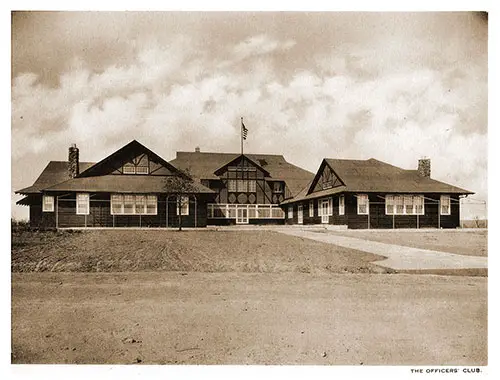 The Officers' Club at Camp Pike.