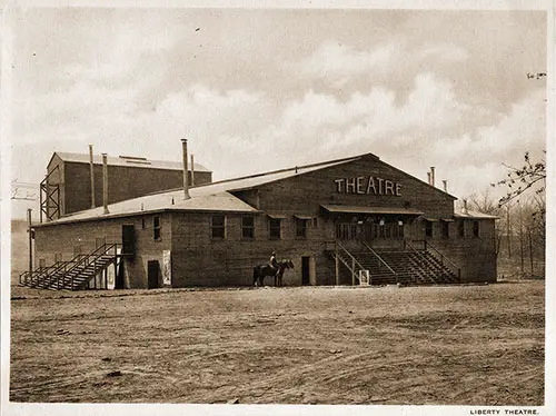 Liberty Theatre. Scenes of Camp Pike, 1918.