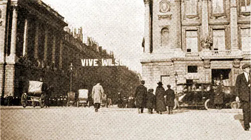 The Hotel Crillon, Paris. Miss Flood Was One of the Telephone Operators Stationed at This Hotel
