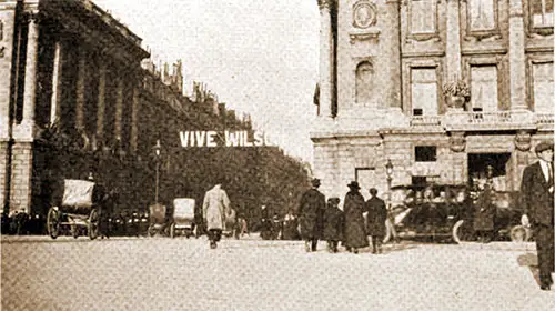 The Hotel Crillon, Paris. Miss Flood Was One of the Telephone Operators Stationed at This Hotel.