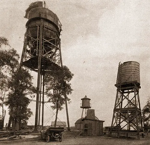 Three Water Towers