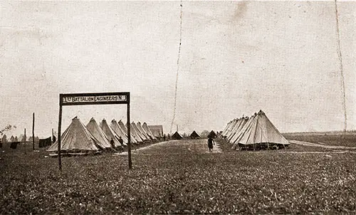 The First Military Company at Camp Dix