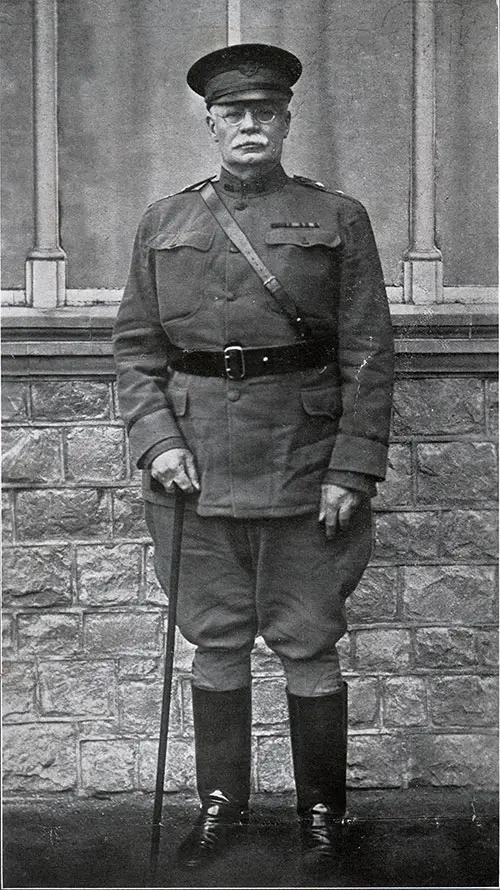 Major General Hugh L. Scott, Commander of Camp Dix