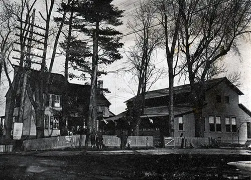 The Exterior of the Haversack Clubhouse in Wrightstown