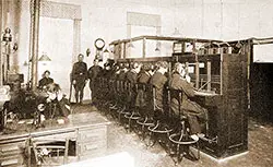 American Telephone Operators Near the French Front.